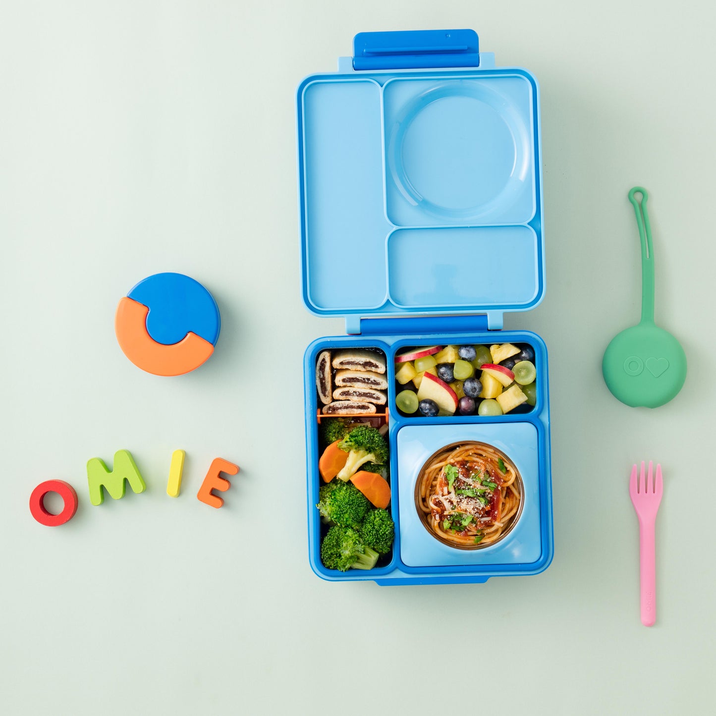 OmieBox All Inclusive Blue + Orange