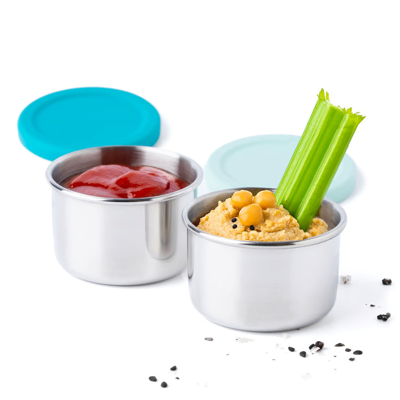 LEKKABOX® Tiny – комплект мини кутии от неръждаема стомана 50 мл