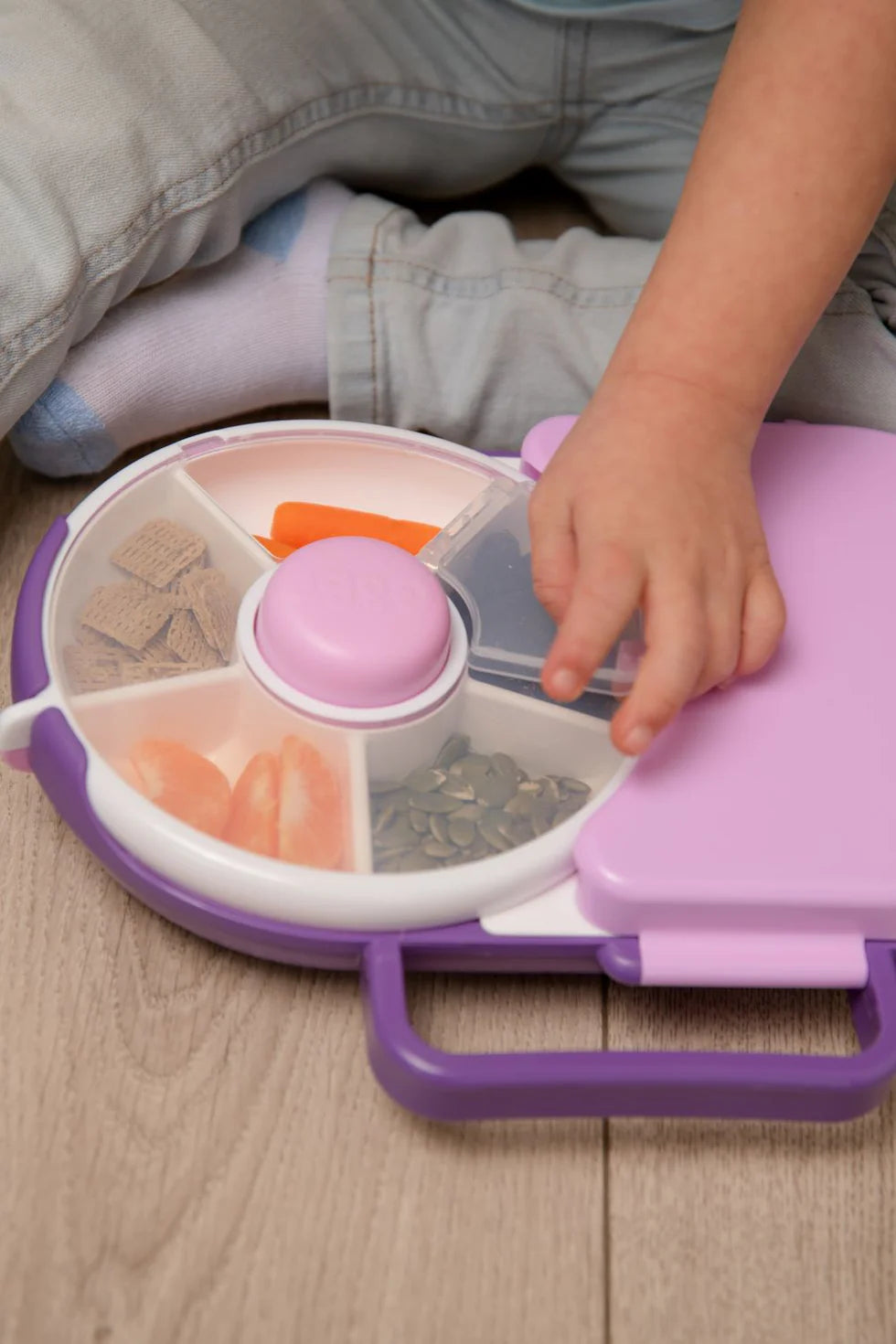 Кутия за обяд GoBe Kids 2 в 1 със стикери