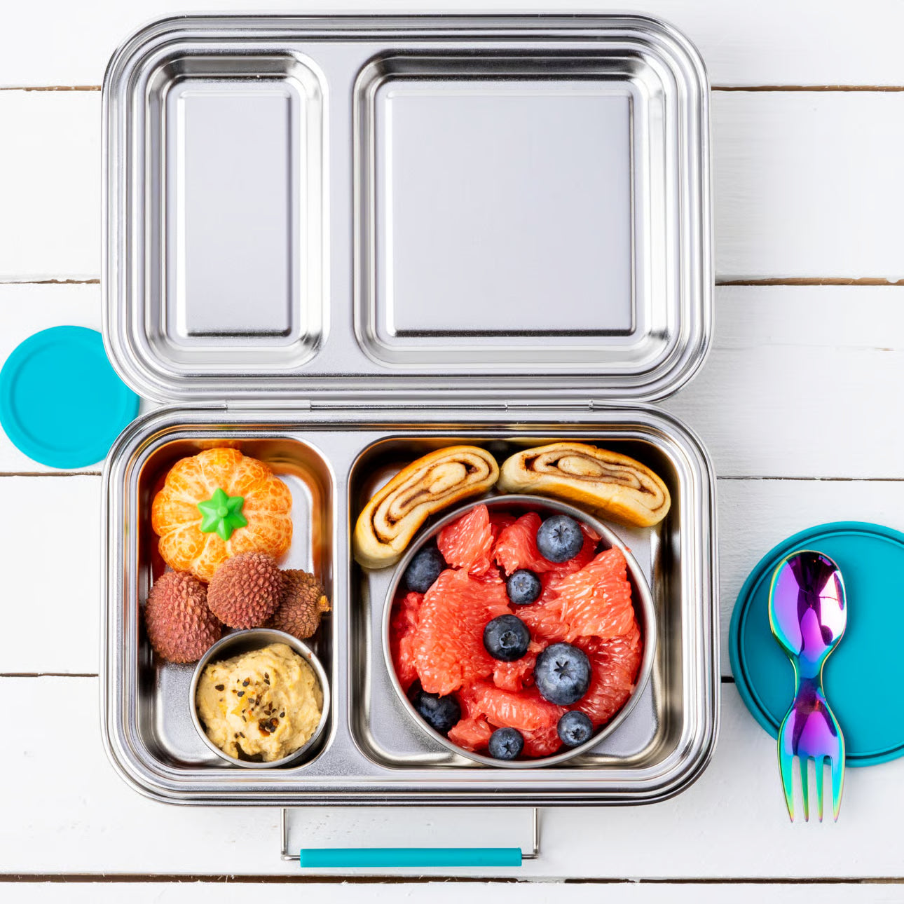 LEKKABOX Tin 180мл - мини кутийка за храна