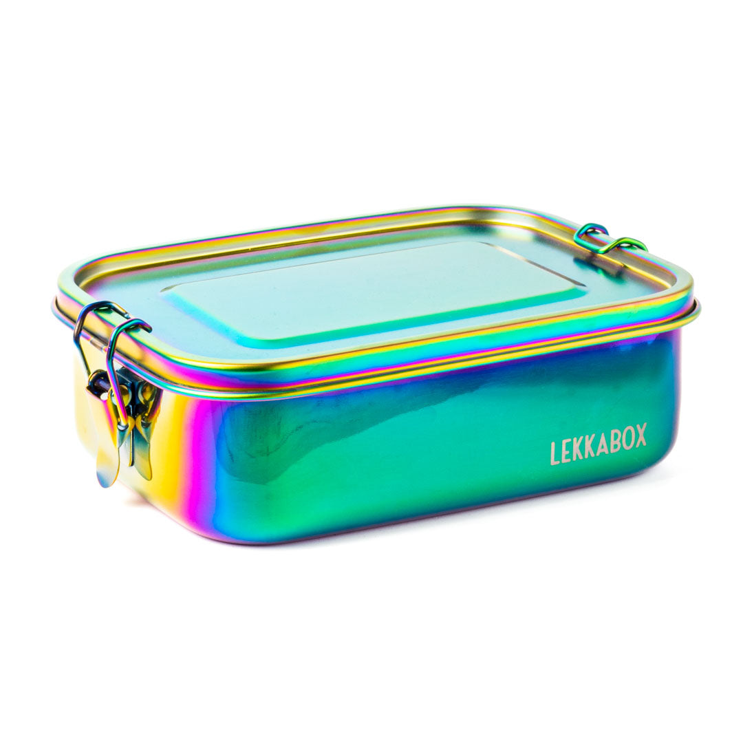 Кутия за обяд LEKKABOX Safe Rainbow 1000ml