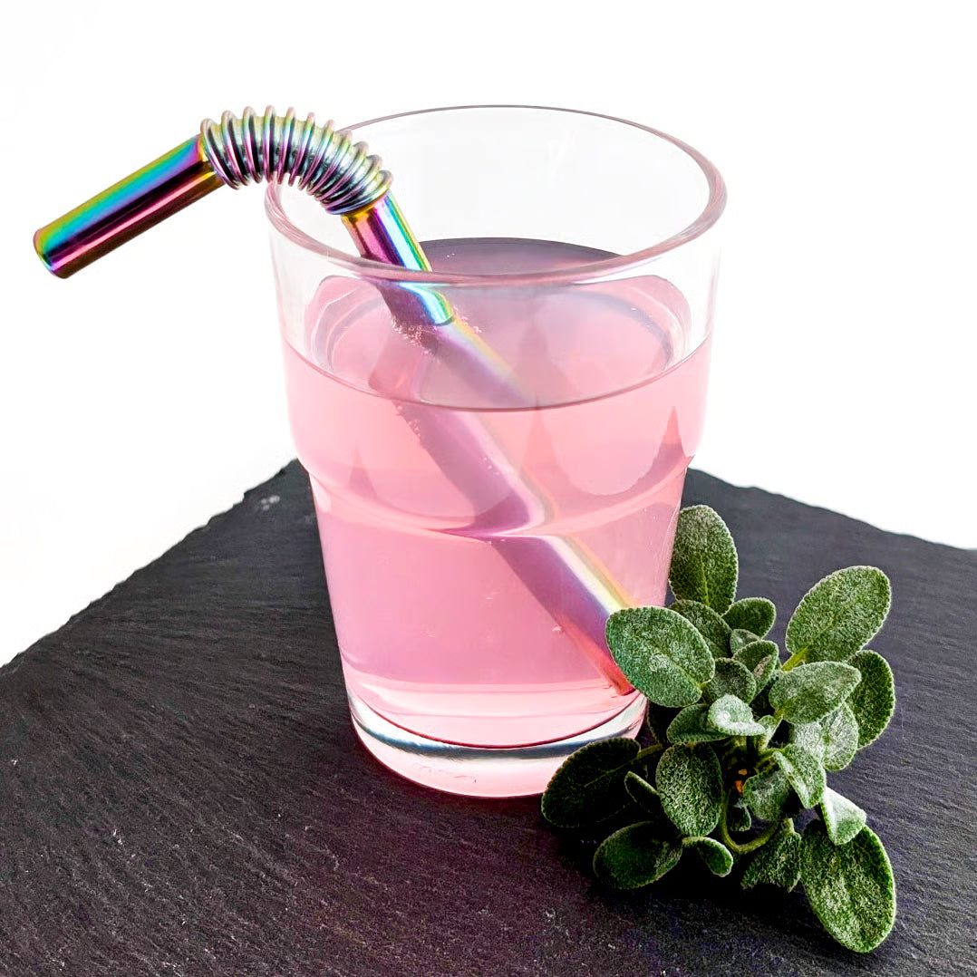 Сламка от неръждаема стомана LEKKABOX - 4 броя