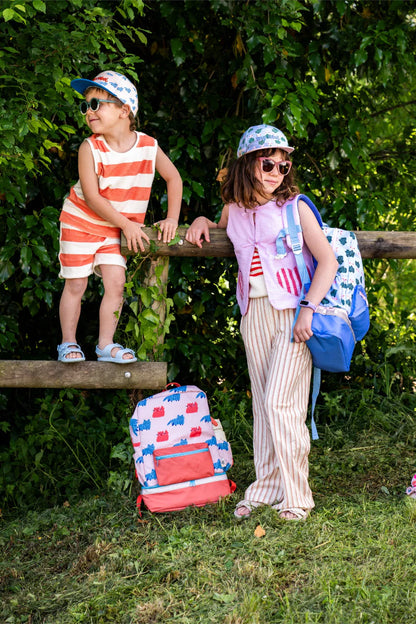 Детска раница с дъно за кутия за обяд – The Cotton Cloud Veggie Pals