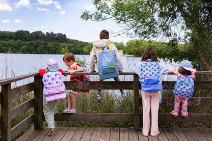 Детска раница с дъно за кутия за обяд – The Cotton Cloud Veggie Pals