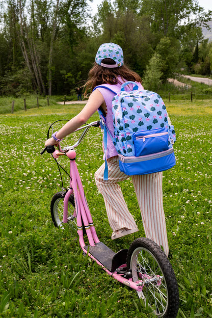 Детска раница с дъно за кутия за обяд – The Cotton Cloud Veggie Pals