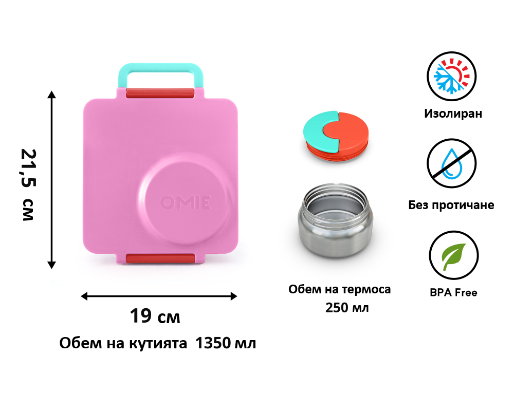 OmieBox Cherry Pink