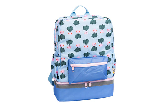 Детска раница с дъно за кутия за обяд – The Cotton Cloud Veggie Pals