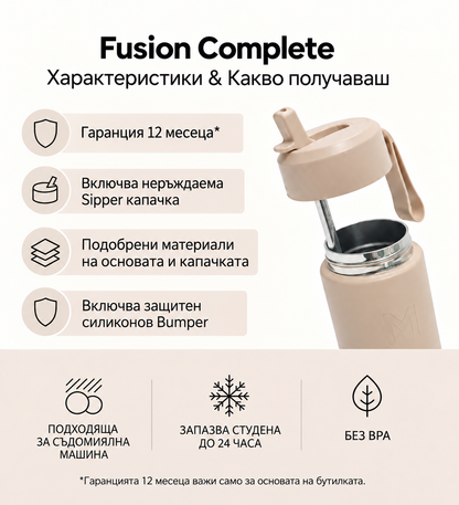 MontiiCo Fusion Complete - 475ml термос от неръждаема стомана