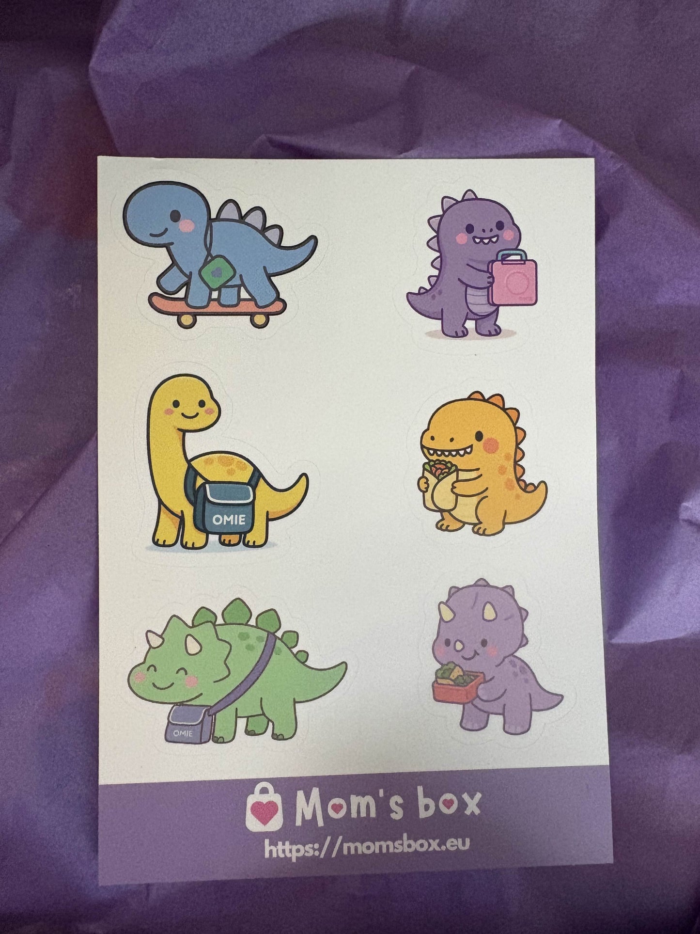 Стикери Mom's Box