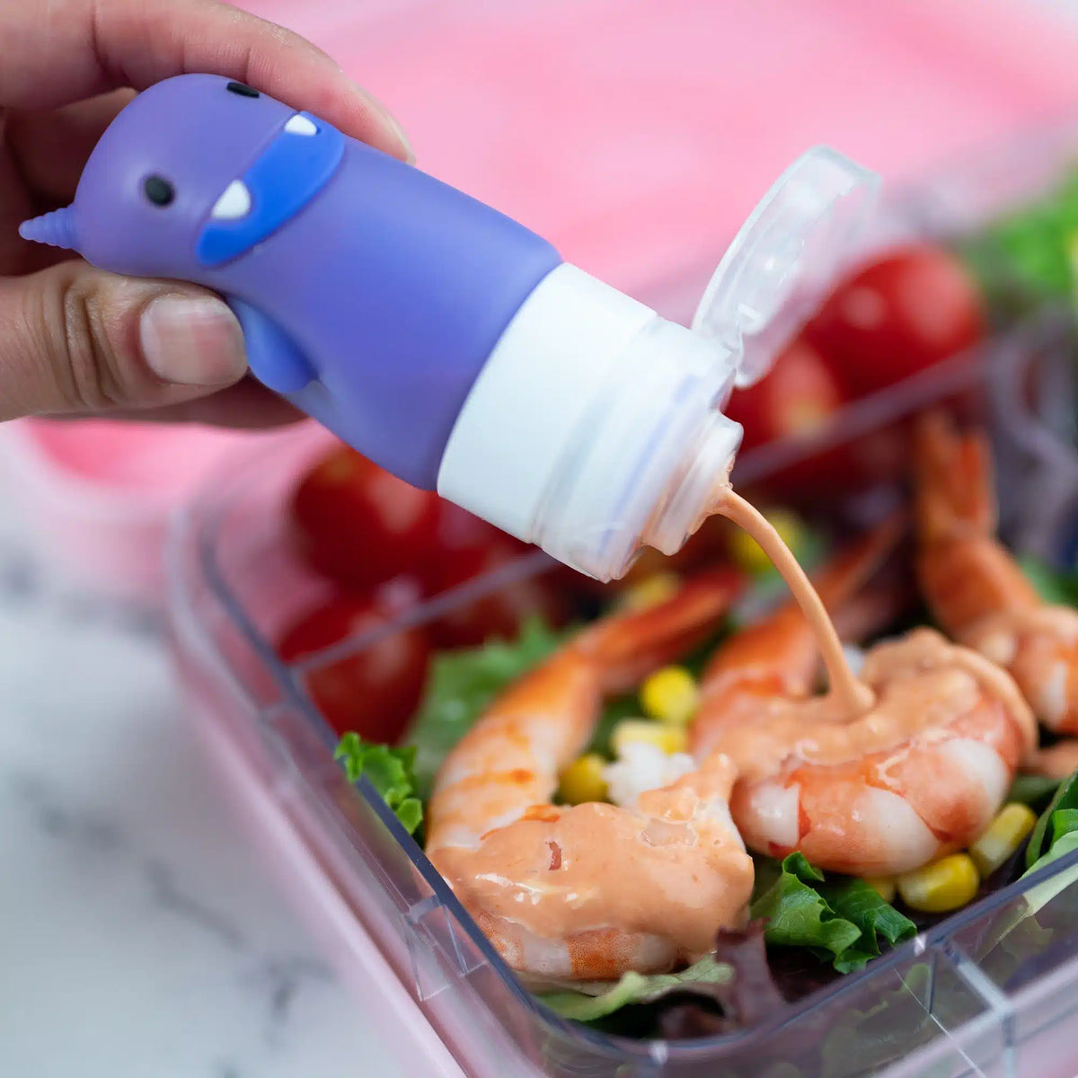 Yumbox Силиконови шишенца за сос - Чудовища