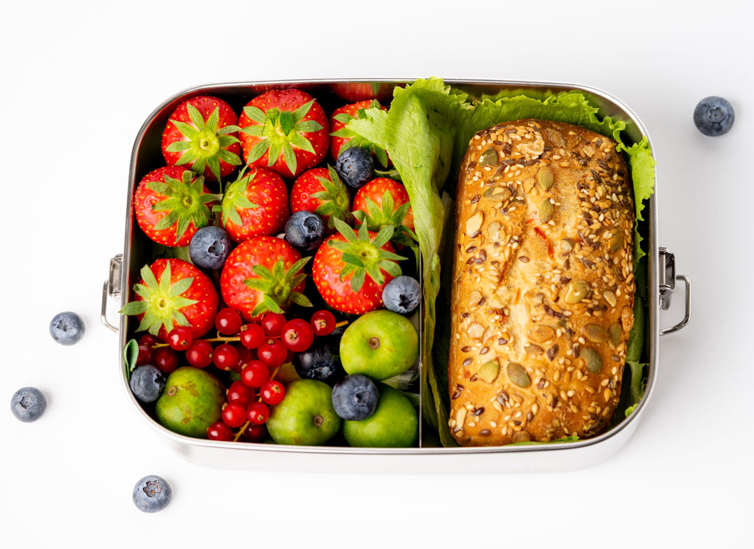 Кутия за обяд от неръждаема стомана LEKKABOX Safe 1400ml