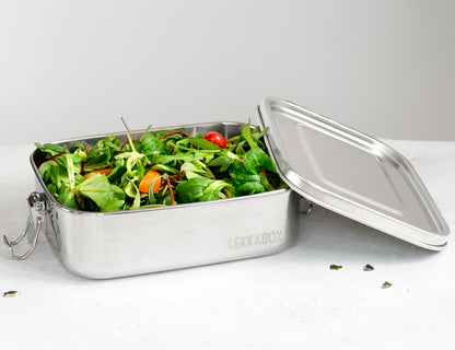 Кутия за обяд от неръждаема стомана LEKKABOX Safe 1400ml