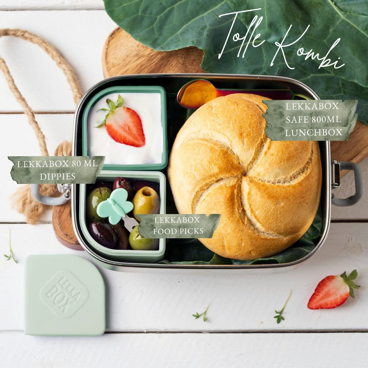 Силиконови кутийки LEKKABOX Dippies 80мл