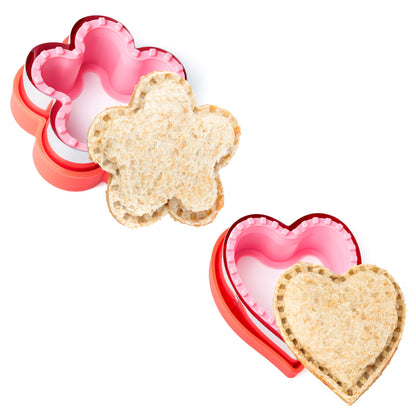 Форми за сладки и сандвичи LEKKABOX - комплект 2 броя