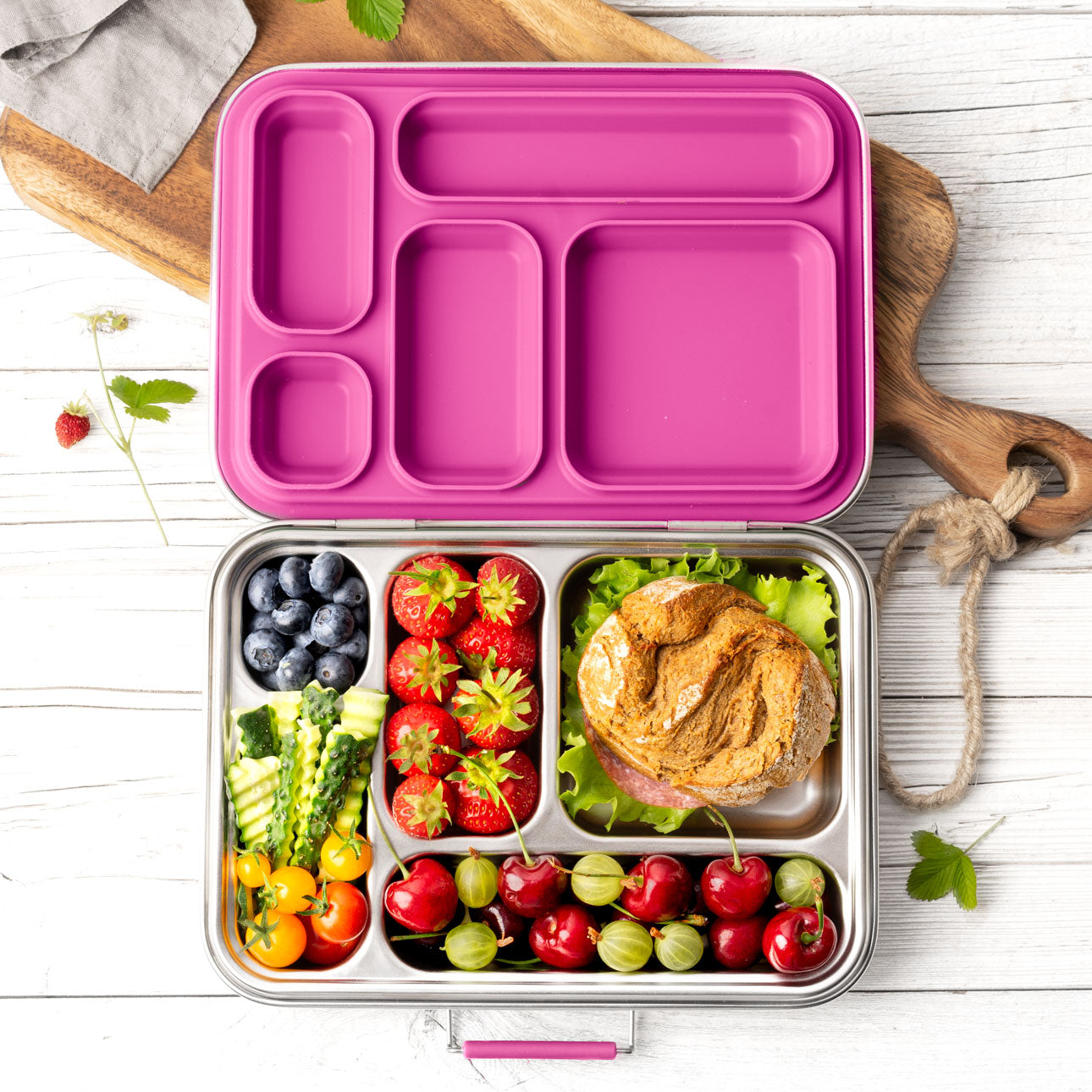 LEKKABOX Maxi Stainless Steel Lunch Box