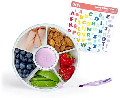 Кутия за снак GoBe Kids Spinner Small със стикери