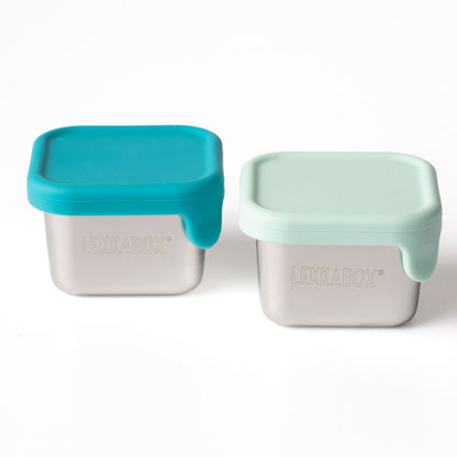 Lekkabox Cubis - дип кутийки от неръждаема стомана