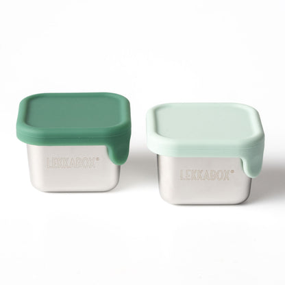 Lekkabox Cubis - дип кутийки от неръждаема стомана