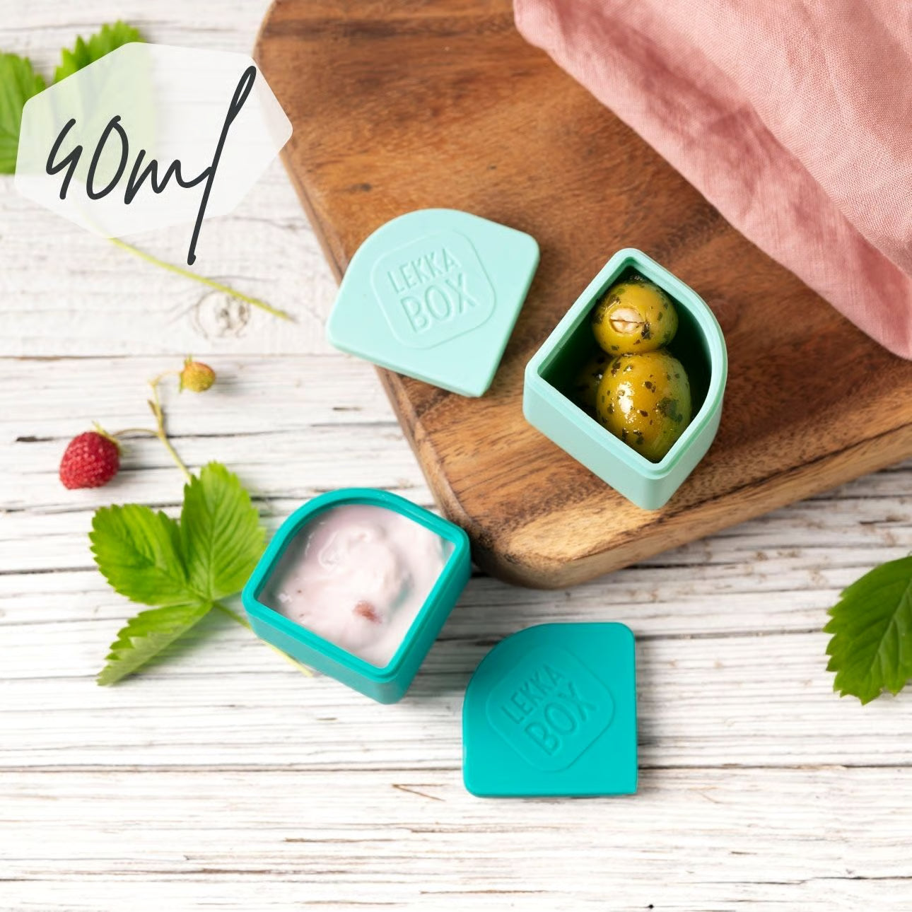 Силиконови кутийки LEKKABOX Dippies 40мл