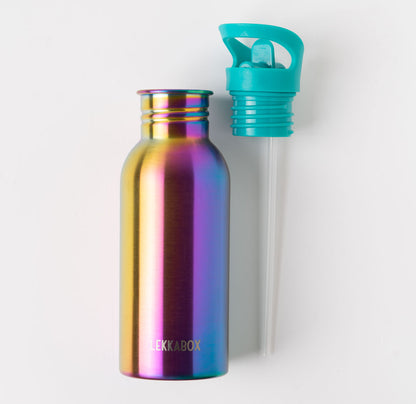 Бутилка за вода LEKKABOX Go Rainbow 500ml