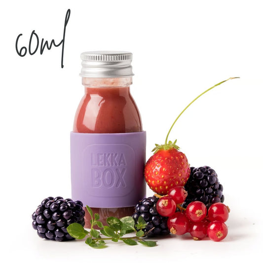 LEKKABOX Бутилка за смути 60 ml Лилаво