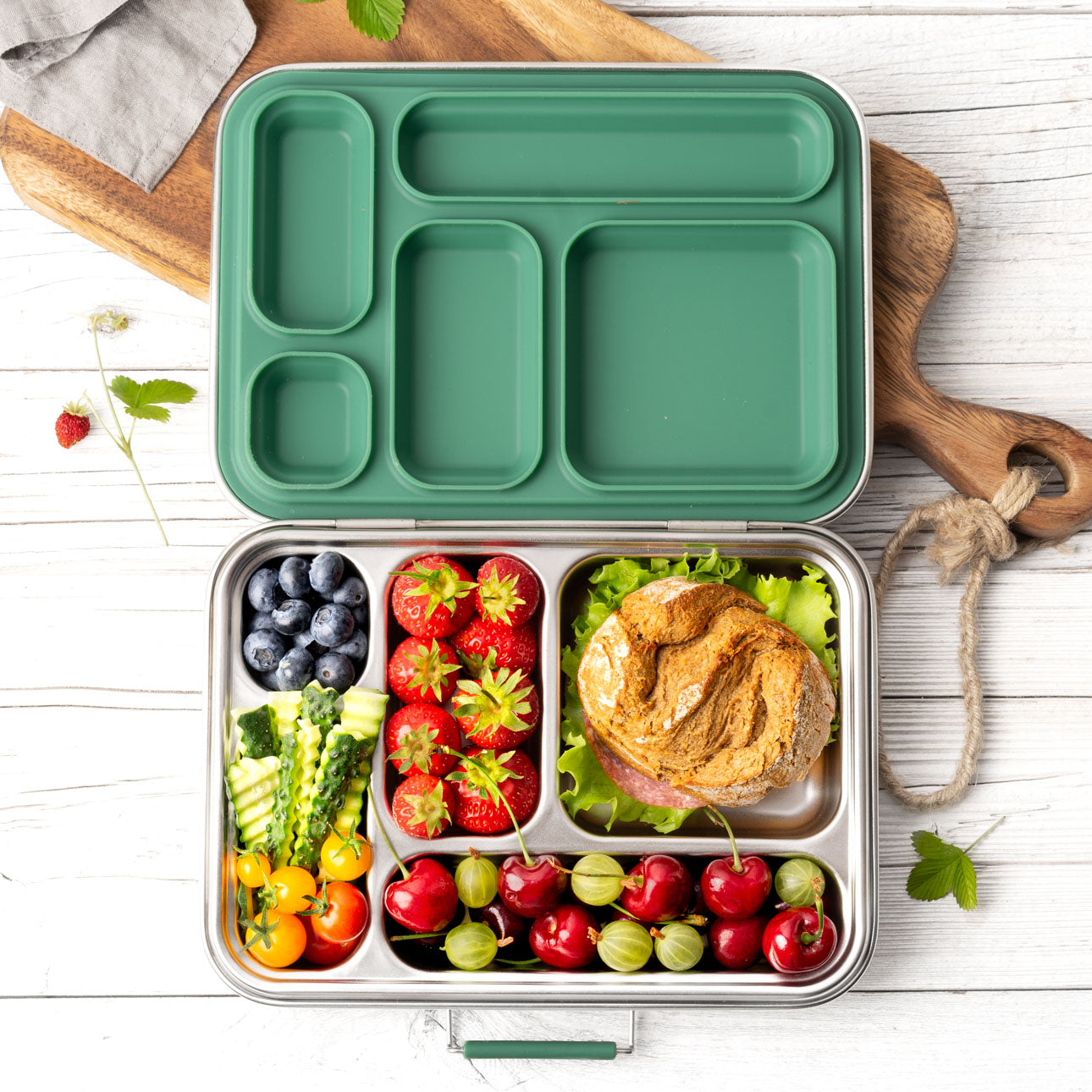 LEKKABOX Maxi Stainless Steel Lunch Box